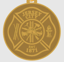 Load image into Gallery viewer, NEW JCFD EMBLEM KEYCHAIN