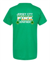Load image into Gallery viewer, Jersey City Irish firefighter pride tee 2024 version