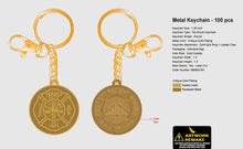 Load image into Gallery viewer, NEW JCFD EMBLEM KEYCHAIN