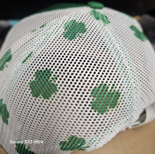 Load image into Gallery viewer, Shamrock Shenanigans Mesh back clover cap
