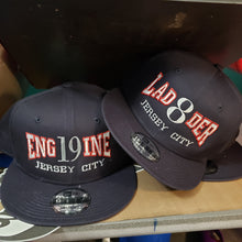 Load image into Gallery viewer, NEW Era 9FIFTY DEEP NAVY SNAPBACK w/ CITY OUTLINED front embroidery