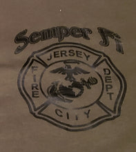 Load image into Gallery viewer, FDJC Marine corp Tribute TEE SHIRT(100% RINGSPUN COTTON)