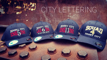 Load image into Gallery viewer, NEW Era 9FIFTY DEEP NAVY SNAPBACK w/ CITY OUTLINED front embroidery