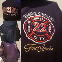 Load image into Gallery viewer, Fire department Custom Embroidered Carhartt ® Midweight Crewneck Sweatshirt CTK124