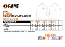 Load image into Gallery viewer, Game apparel Ladies fit job shirt 8090w
