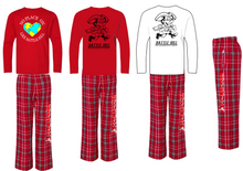 Load image into Gallery viewer, BATTLE HILL ELEMENTARY MENS LOUNGE WEAR (PAJAMA BOTTOMS WITH LONG SLEEVE ALL PURPOSE T-SHIRT TOP)BY6624
