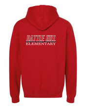 Load image into Gallery viewer, Battle Hill Elementary School ADULT PRINTED HOODED PULLOVER sweatshirt
