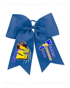 Washington Elementary School Wildcats CHEER STYLE Hair BOW