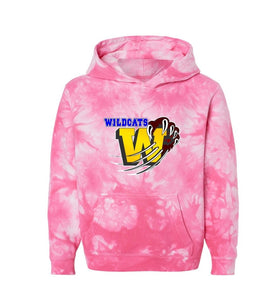 Washington Elementary School YOUTH Hooded TIE DYE SWEATSHIRTS (Pullover)