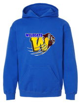 Load image into Gallery viewer, Washington Elementary School ADULT WILDCAT HOODED pullover sweatshirt
