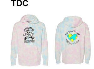 Battle Hill Elementary YOUTH Hooded TIE DYE SWEATSHIRTS (Pullover)