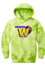 Load image into Gallery viewer, Washington Elementary School YOUTH Hooded TIE DYE SWEATSHIRTS (Pullover)
