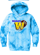 Load image into Gallery viewer, Washington Elementary School YOUTH Hooded TIE DYE SWEATSHIRTS (Pullover)
