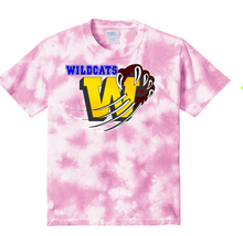 Load image into Gallery viewer, Washington Elementary School  TIE DYE WILDCAT TEE-Youth and Adult
