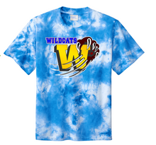 Load image into Gallery viewer, Washington Elementary School  TIE DYE WILDCAT TEE-Youth and Adult
