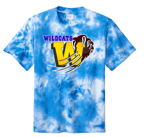 Washington Elementary School  TIE DYE WILDCAT TEE-Youth and Adult