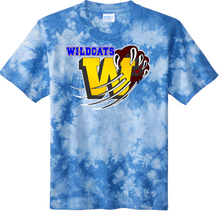 Load image into Gallery viewer, Washington Elementary School  TIE DYE WILDCAT TEE-Youth and Adult
