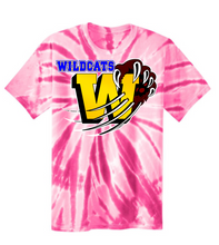 Load image into Gallery viewer, Washington Elementary School  Spiral TIE DYE WILDCAT TEE Youth XS-XL Adult(Sm-4xL)
