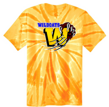 Load image into Gallery viewer, Washington Elementary School  Spiral TIE DYE WILDCAT TEE Youth XS-XL Adult(Sm-4xL)
