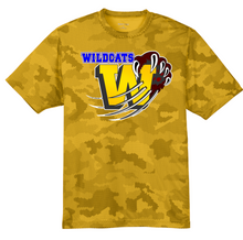 Load image into Gallery viewer, Washington Elementary School  CAMO TECH WILDCAT TEE-Youth
