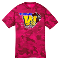 Load image into Gallery viewer, Washington Elementary School  CAMO TECH WILDCAT TEE-Youth
