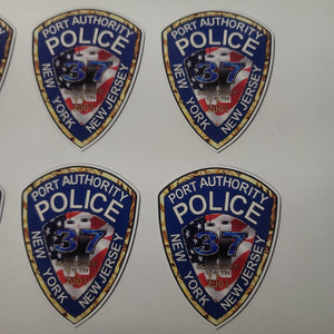 PAPD 9/11 remembrance decal sticker