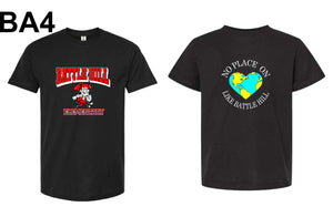 BATTLE HILL Elementary School Tee YOUTH AND ADULT