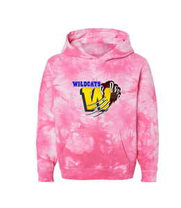 Washington Elementary School ADULT Hooded TIE DYE SWEATSHIRTS (Pullover)